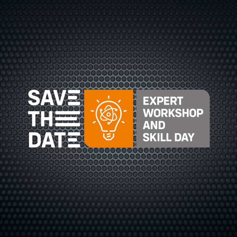 Image to save the date for the Raith Expert Workshop and Skill Day