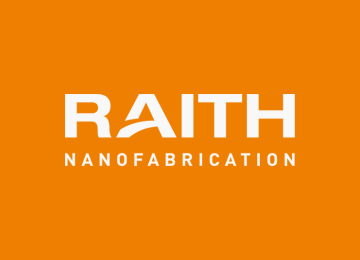 RAITH Logo on orange Background