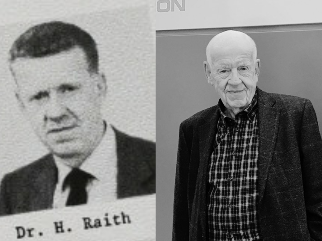 pictures of RAITH founder Hermann Raith